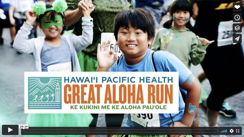 Great Aloha Run 38 Years of Giving